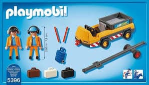 Playmobil 5396 Luchtverkeerleiders met bagagetransport