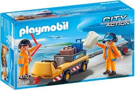 Playmobil 5396 Luchtverkeerleiders met bagagetransport