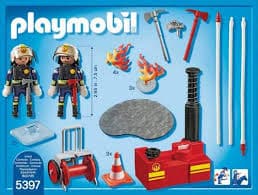 Playmobil 5397 Brandweermannen met blusmateriaal