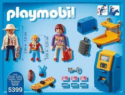 Playmobil 5399 Vakantiegangers aan inckeckbalie