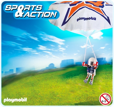 Playmobil 5455 Parachutespringer Rick