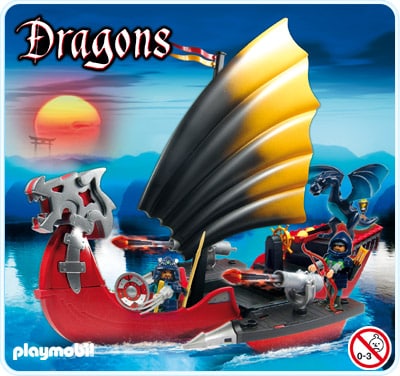 Playmobil 5481 Drakenslagschip