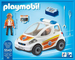 Playmobil 5543 Eerste hulp ambulance met broeder