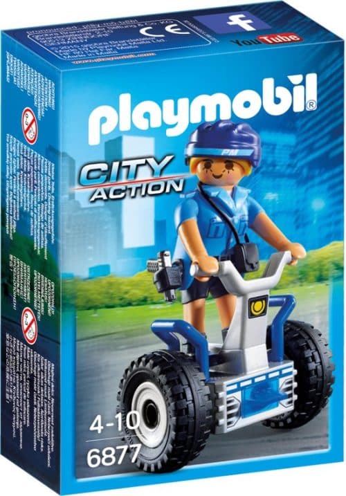 Playmobil 6877 Politieagente met balans racer