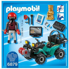 Playmobil 6879 Bandiet met quad