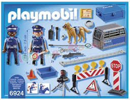 Playmobil 6924 Politie Wegversperring