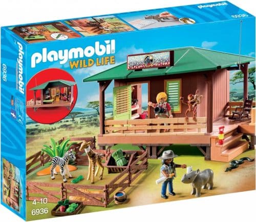 Playmobil 6936 Rangerpost voor gewonde dieren