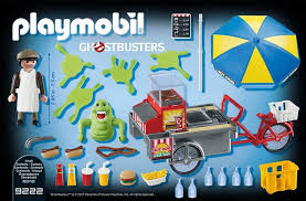 Playmobil 9222 Ghostbusters Slimer en hotdogkraam