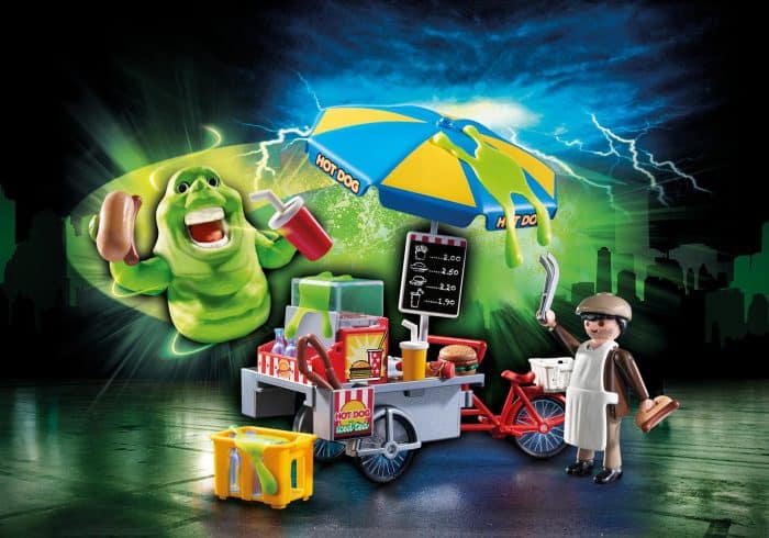 Playmobil 9222 Ghostbusters Slimer en hotdogkraam