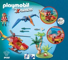 Playmobil 9430 Helikopter met Pteranodon