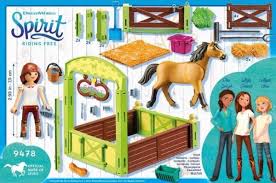 Playmobil 9478 Lucky & Spirit met paardenbox