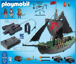 Playmolbil 5238 Piratenzeilschip met RC onderwatermotor