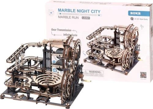 Robotime LGA01 Rokr Marble Run Marble Night City