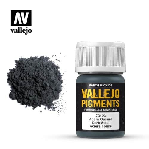 vallejo73123 PIGMENT DARK STEEL