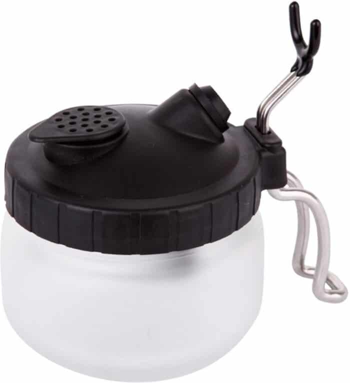 Airbrush Cleaning pot reinigings 3 in 1 klein