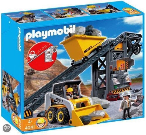 Playmobil 4041 Transportband met graafmachine