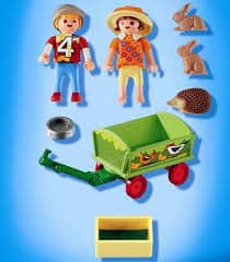 Playmobil 4349 Bolderwagen met dieren