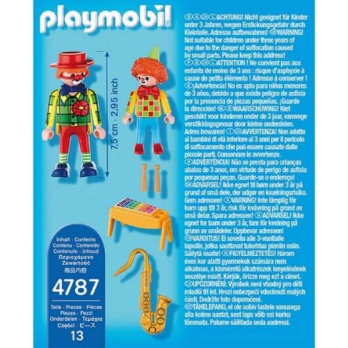 Playmobil 4787 Muzikale clowns