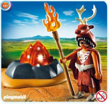 Playmobil 5104 Vuurwachter met led verlichte rots