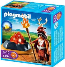 Playmobil 5104 Vuurwachter met led verlichte rots