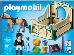 Playmobil 5111 Dressuurpaard met Paardenbox