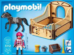 Playmobil 5112 Arabisch renpaard met paardenbox