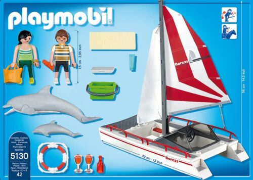 Playmobil 5130 Catamaran met Dolfijnen