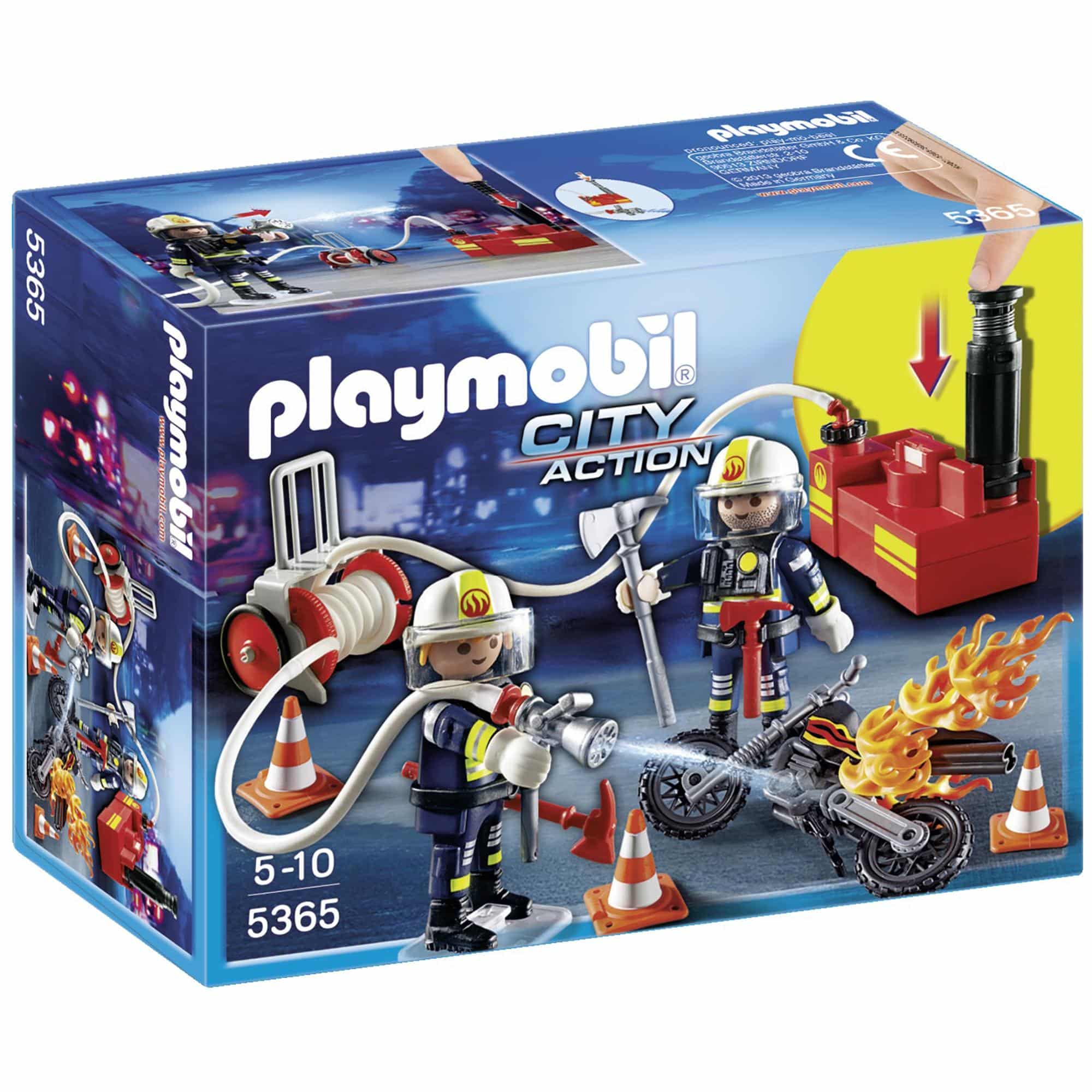 Playmobil 5365 Brandweermannen met brandslang