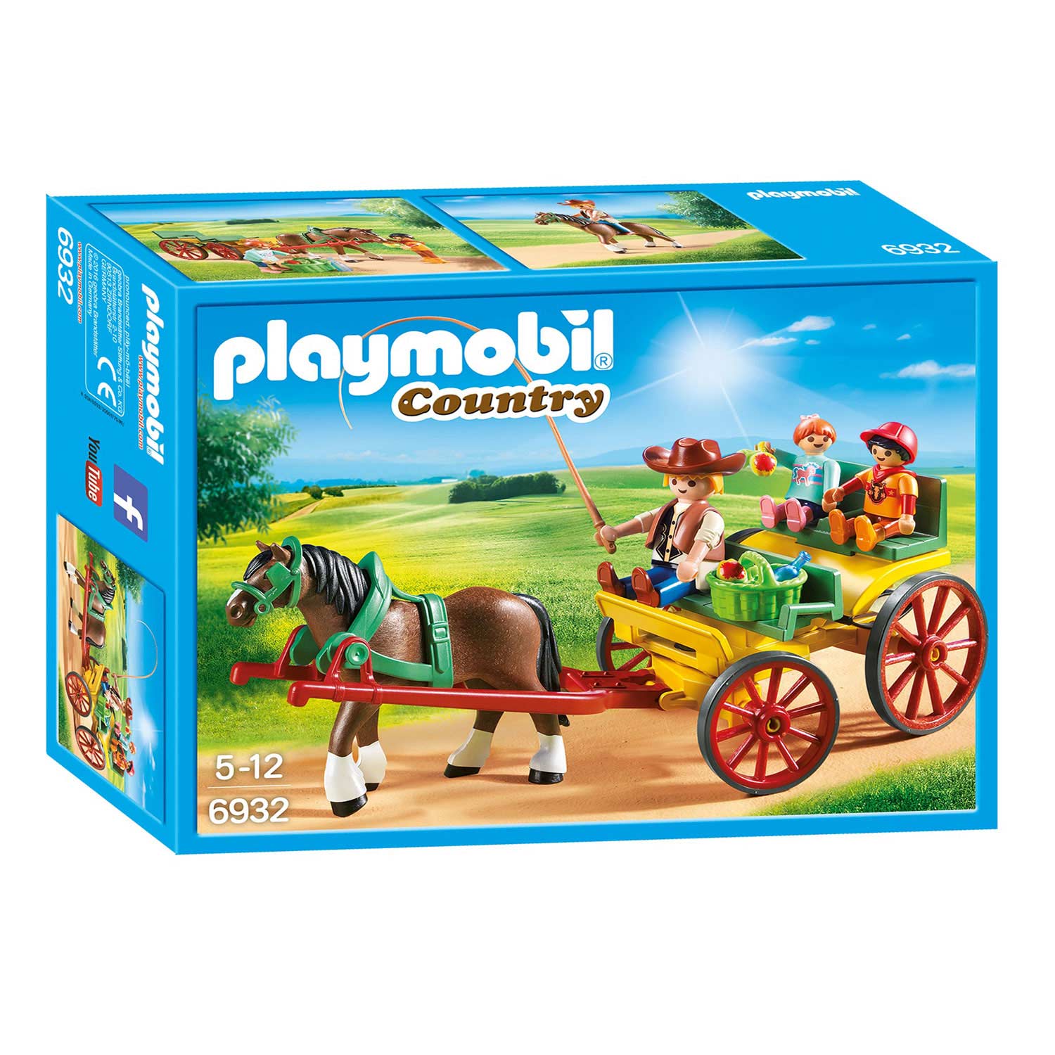 Playmobil 6932 Paard en kar