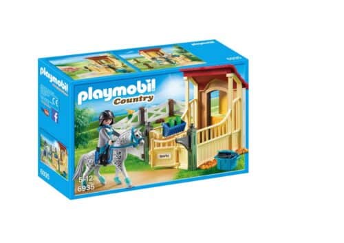 Playmobil 6935 Appaloosa met paardenbox