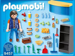 Playmobil 9457 Schoolconcierge met kiosk