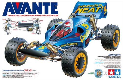 Tamiya 58489 Avante 2011 4WD buggy LWA