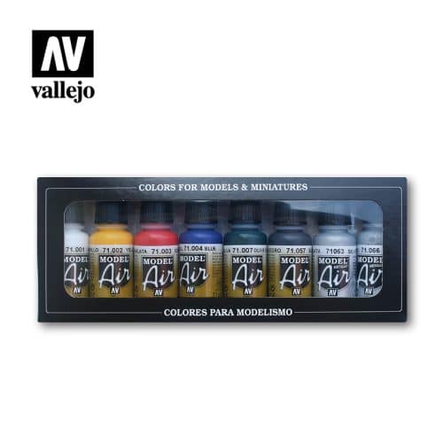 vallejo 71174 MODEL AIR BASIC SET 8PCS