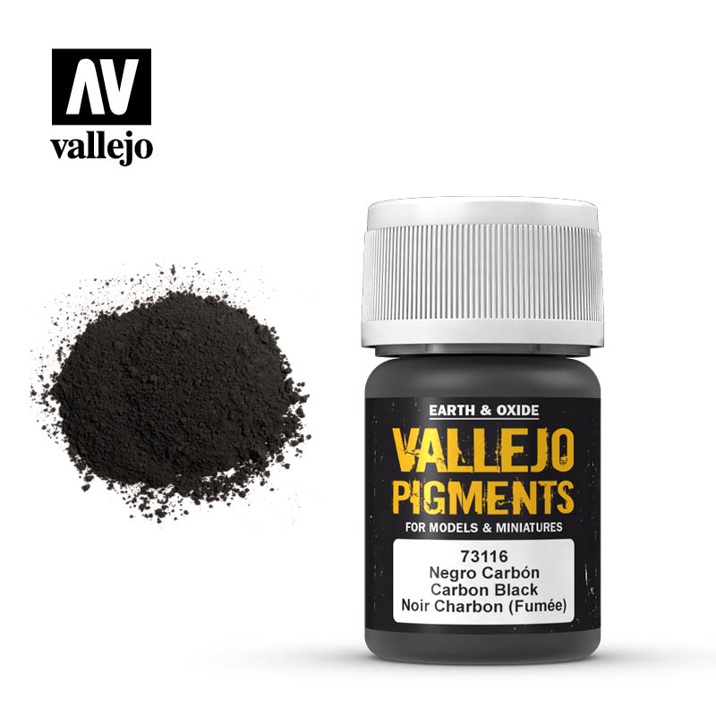 vallejo73116 PIGMENT CARBON BLACK