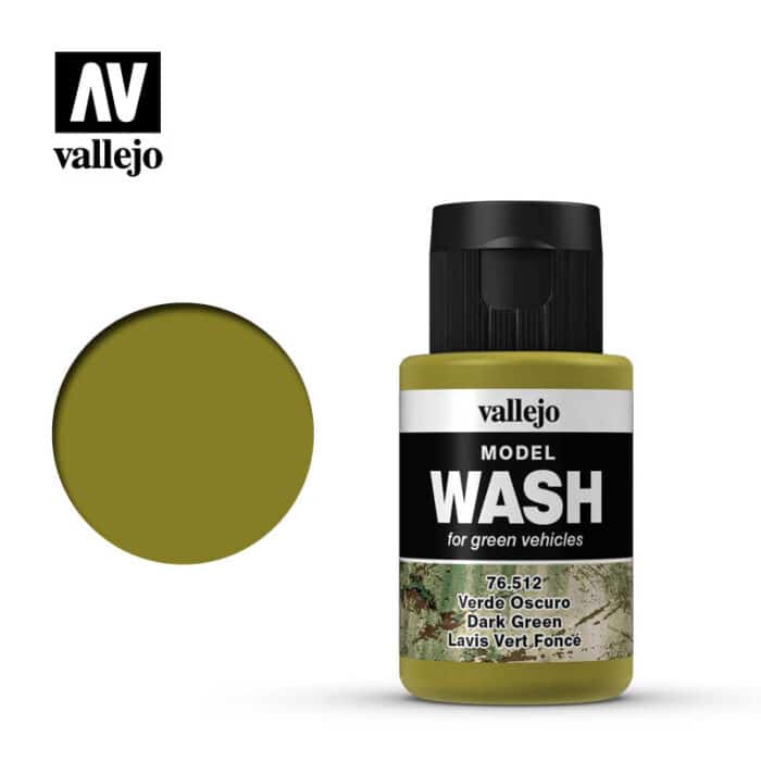 vallejo76512 WASH DARK GREEN