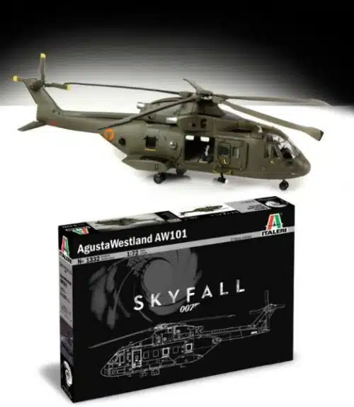 Italeri 1332 Agusta Westland AW101 Skyfall 007