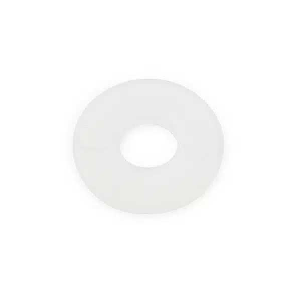 Kunststof vlakke sluitring nylon 5,3 X 10 mm 10 St