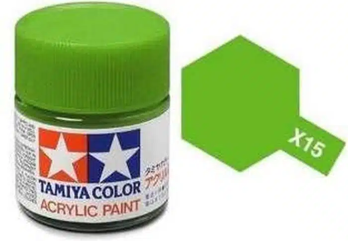 Tamiya 81015 Verf X15 Licht Groen Glans