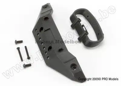 traxxas 5635 Bumper, front/ bumper mount, front/ 4x