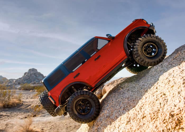 Traxxas 92076-4 TRX 4 2021 Ford Bronco Crawler - Rood
