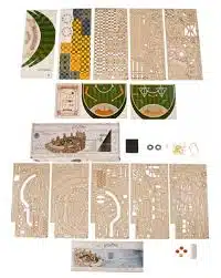 Ugears Harry Potter zwerkbal flipperkast