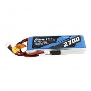 Gens Ace 2700Mah 7.4V 2S Transmitter Pack Futaba Connector