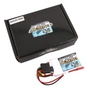 Gens Ace Soaring 450mAh LiPo accu 11.1V 30C 3S1P G - Tech
