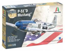 Italeri 1484 P-51 D Mustang aces