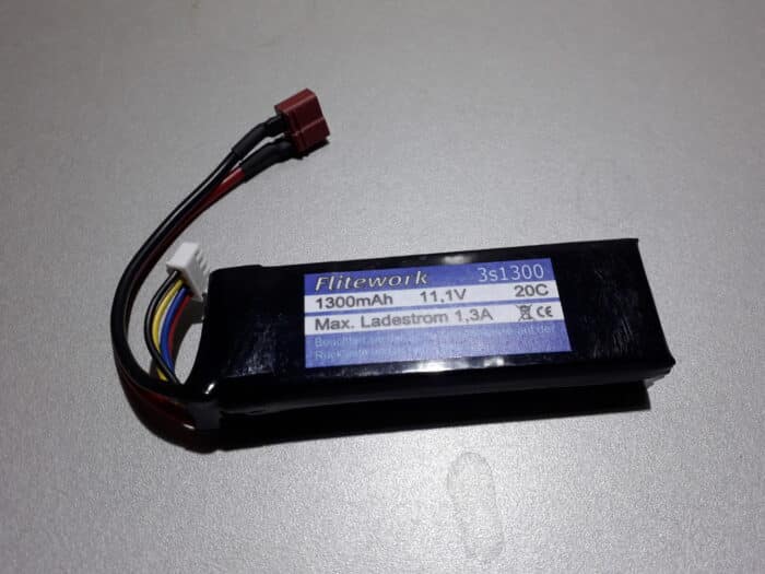 lipo accu 1300 mah 20c