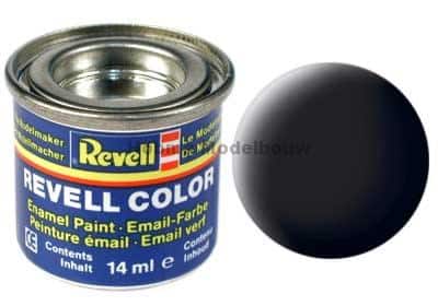 revell 8 zwart, mat