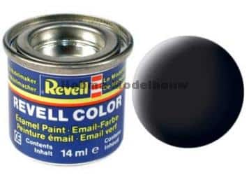 revell 8 zwart, mat