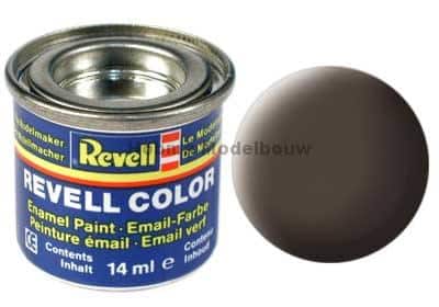 revell 84 lederbruin, mat