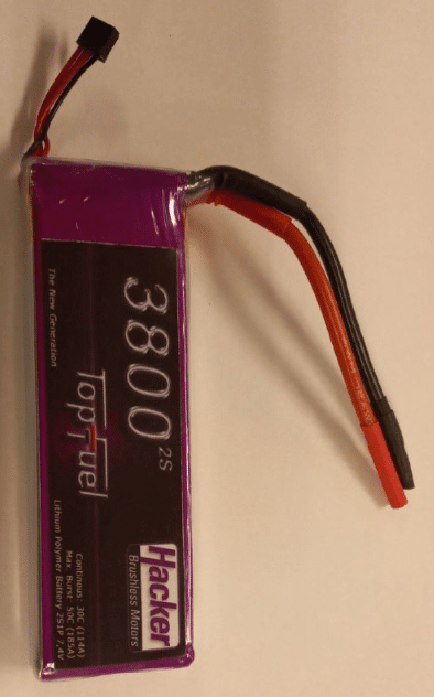 Top Fuel Hacker lipo 30C 3800Mah 2S