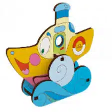 Ugears Coloring stoomboot